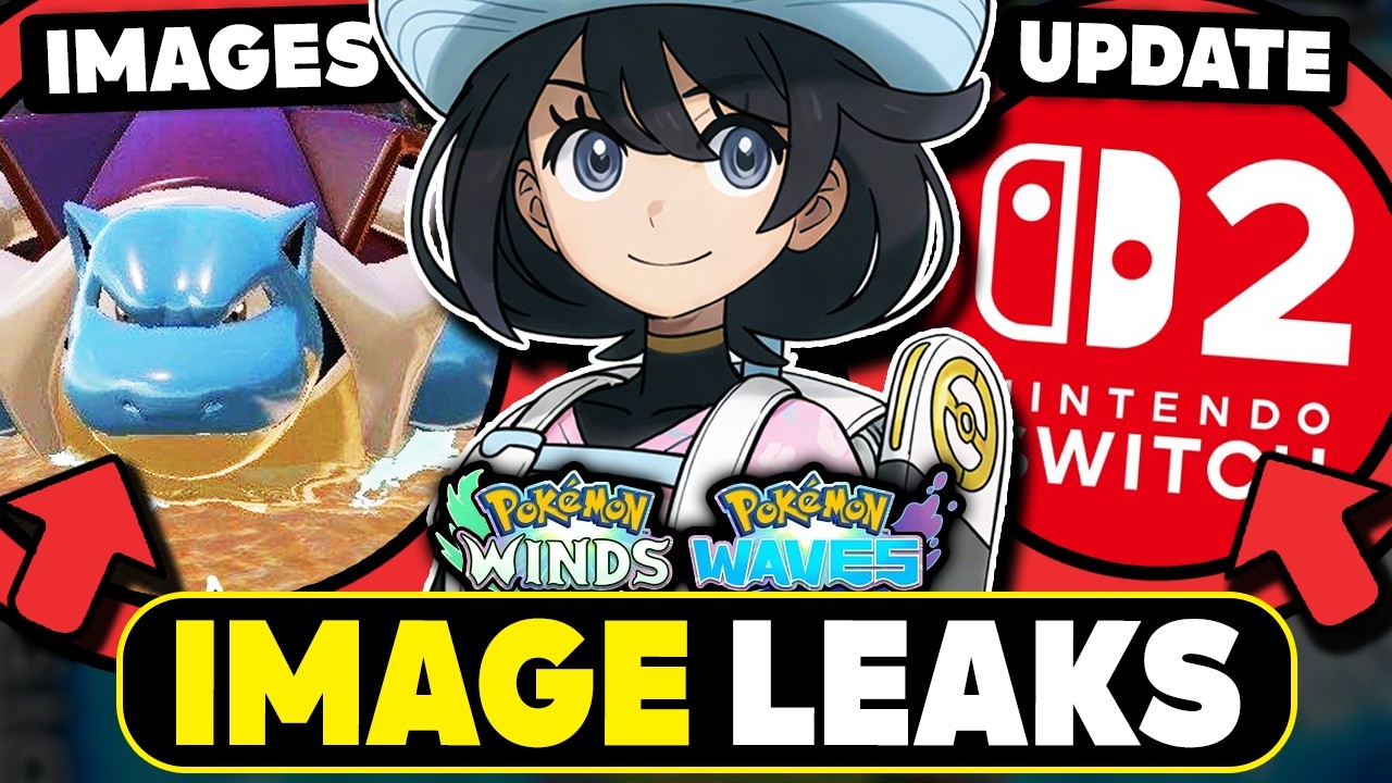НОВОСТИ О ПОКЕМОНАХ! УТЕЧКА НОВЫХ ИЗОБРАЖЕНИЙ ИГРЫ WINDS & WAVES! КРУПНОЕ ОБНОВЛЕНИЕ ДЛЯ Switch 2...