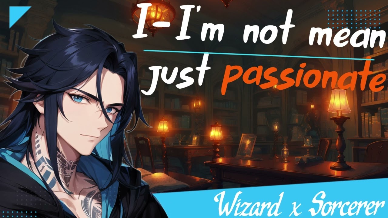 [ASMR] Tsundere Wizard Confesses to You During a Study Session