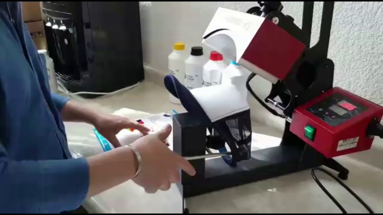 Sublimando Gorra con ColorMake