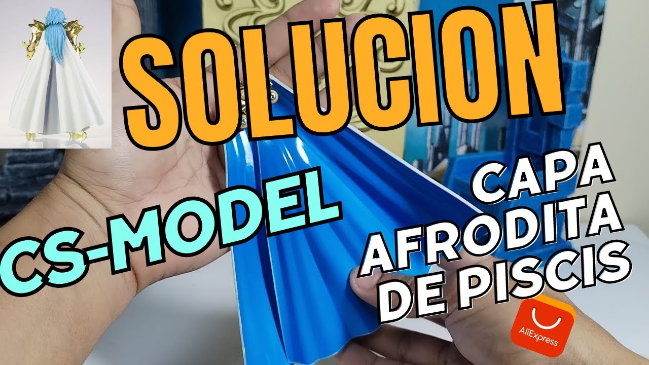 COMO REPARAR CAPA DE AFRODITA DE PISCIS CS-MODEL  