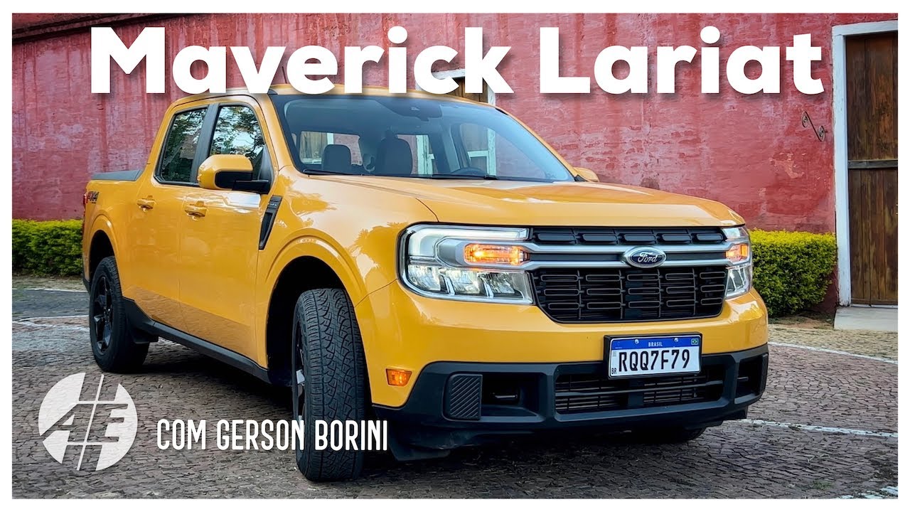 Ford MAVERICK Lariat. Teste completo com Gerson Borini.