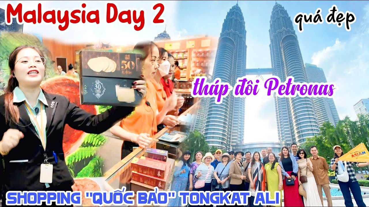 Qu&aacute; Đẹp TH&Aacute;P Đ&Ocirc;I PETRONAS MALAYSIA - MUA 