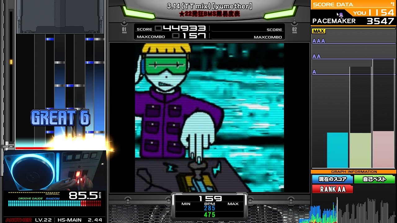 BMS - ★22 3.14 (TT mix) [yumether] EASY CLEAR