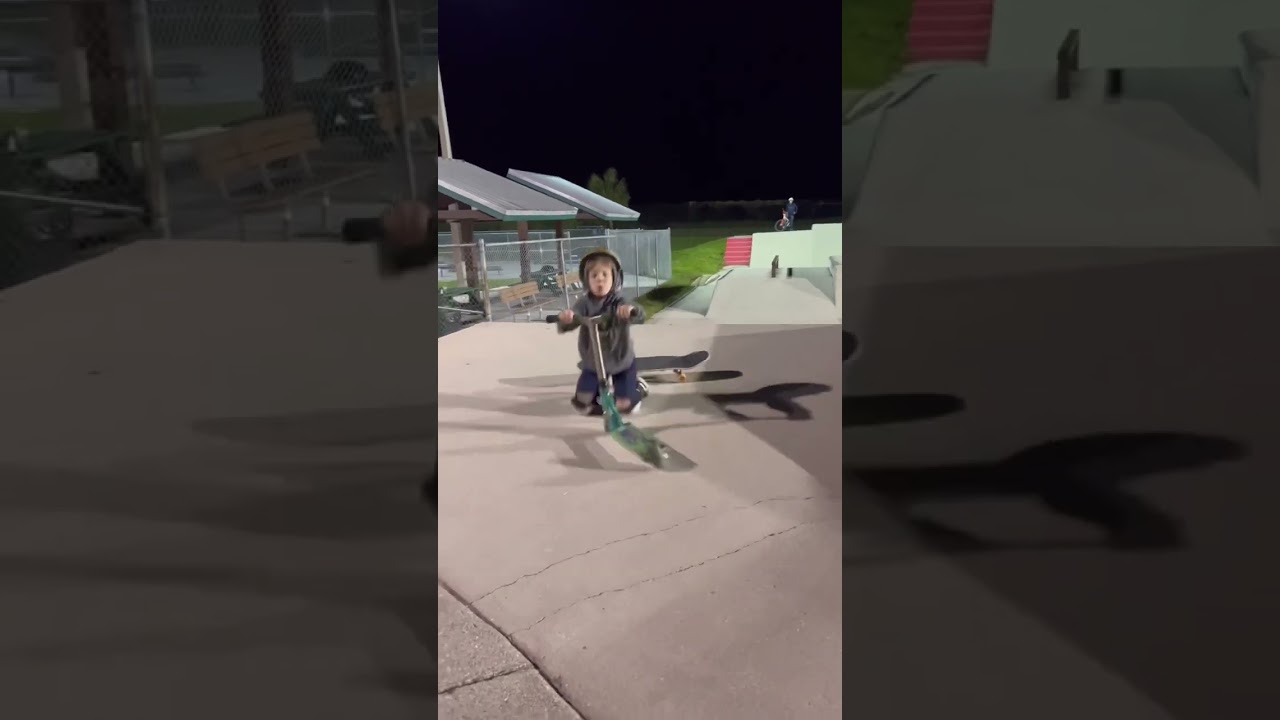 And skaters say SCOOTER KIDS are in the way 😑
