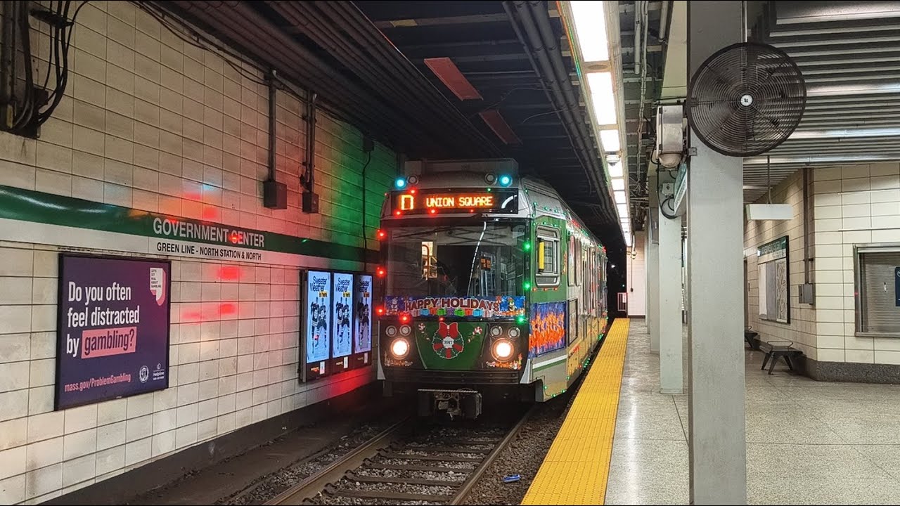 Newest 2nd LONGEST VIDEO AS OF 2025! #MBTA Holiday Green Line, & Orange Line rides + Red Line ride!