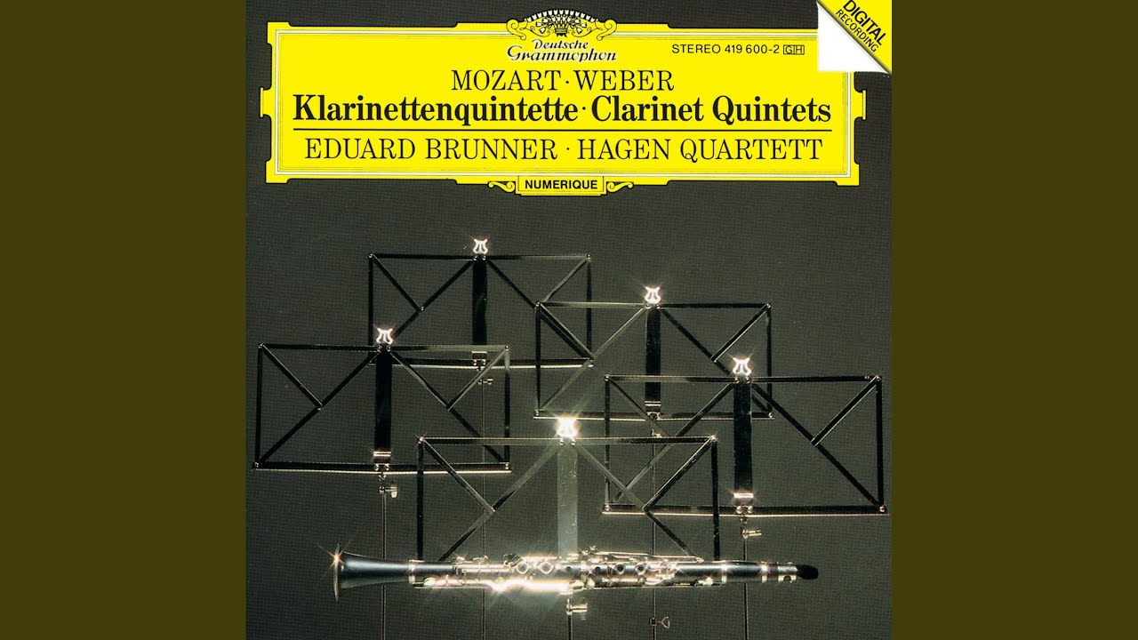 Mozart: Clarinet Quintet in A Major, K. 581: II. Larghetto