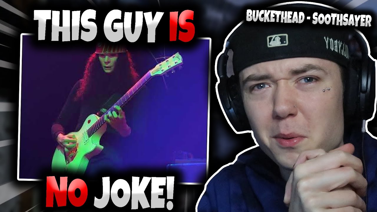 Поклонник хип-хопа впервые слышит «Buckethead - Soothsayer» | Неподдельная реакция