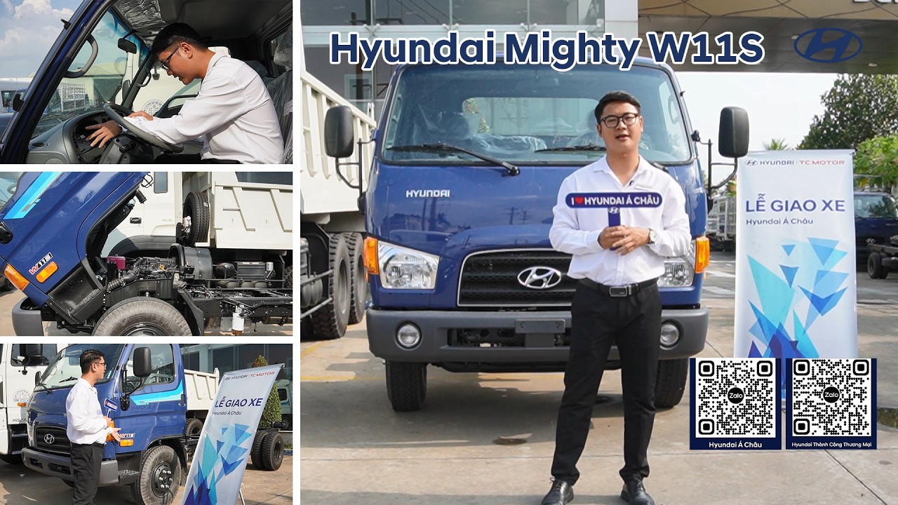 Giới Thiệu Xe Tải HYUNDAI MIGHTY W11S