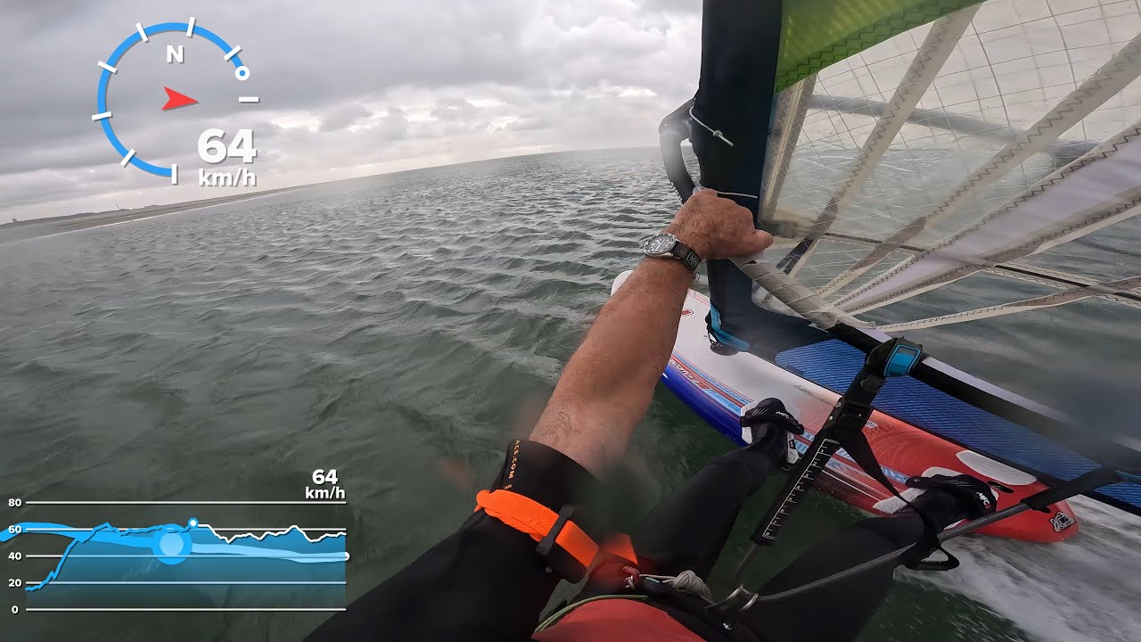 WINDSURFING TERSCHELLING,2025 08 02 Alone to 