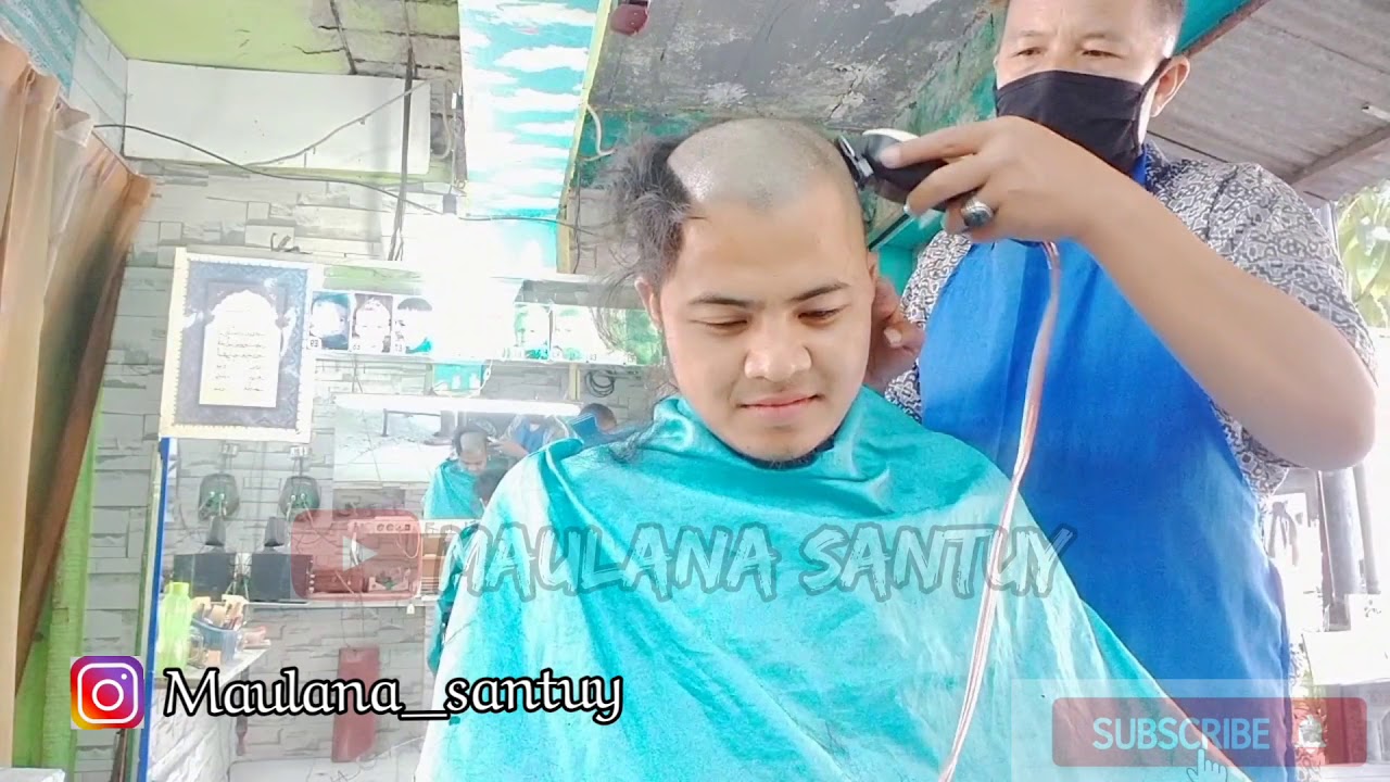 LULUS MASUK GONTOR CUKUR RAMBUT BOTAK