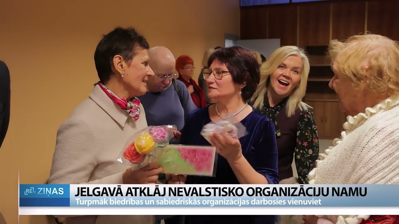 Jelgavā atklāts nevalstisko organizāciju nams