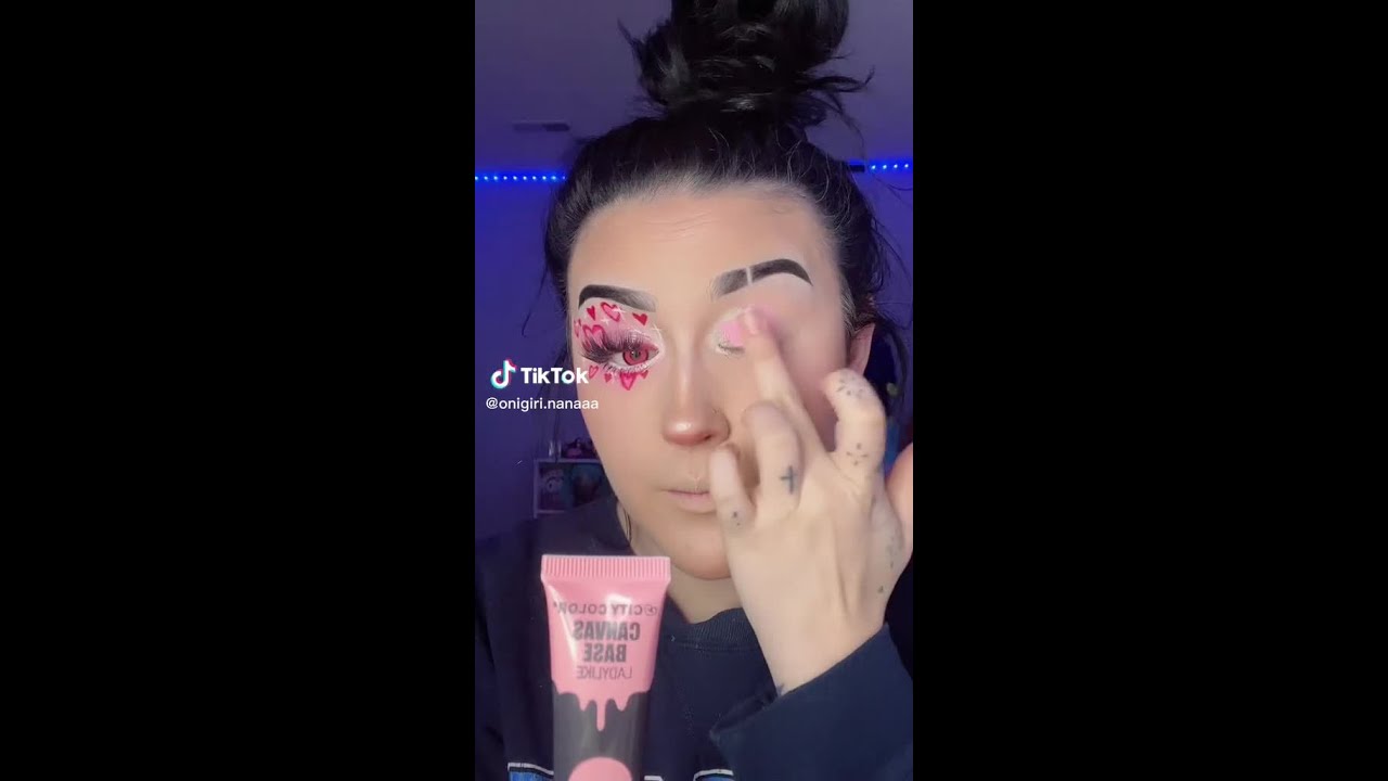 HEART EYES VALENTINES DAY MAKEUP TUTORIAL 💗 #makeup #makeuptutorial #vday #tutorial