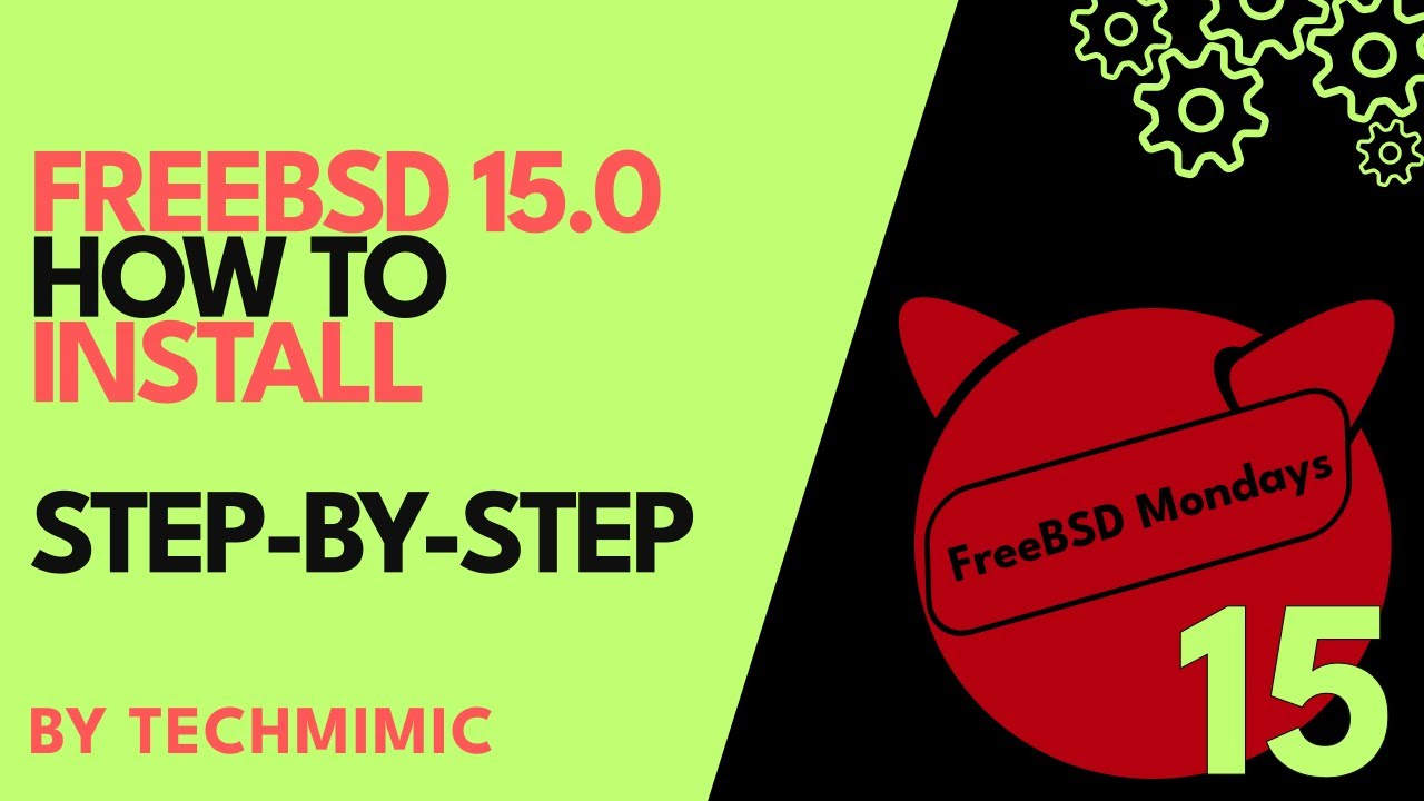 How to install FREEBSD 15.0 (Step-by-Step)