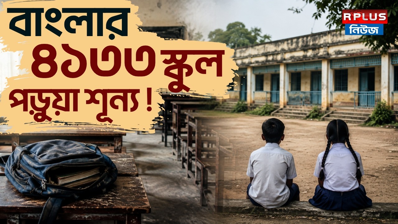 West Bengal Education System: বাংলার ৪১৩৩ স্কুল পড়ুয়া শূন্য! | West Bengal Education News | School