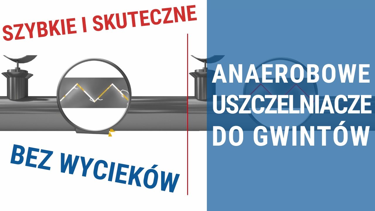 Nie używaj już konopi ani taśmy teflonowej! Poznaj anaerobowe uszczelniacze do gwintów rurowych 3/5
