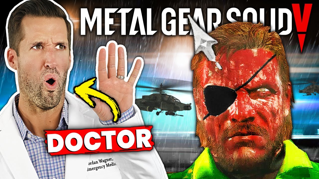 ВРАЧ смотрит стелс убивает из Metal Gear Solid V (MGSV)