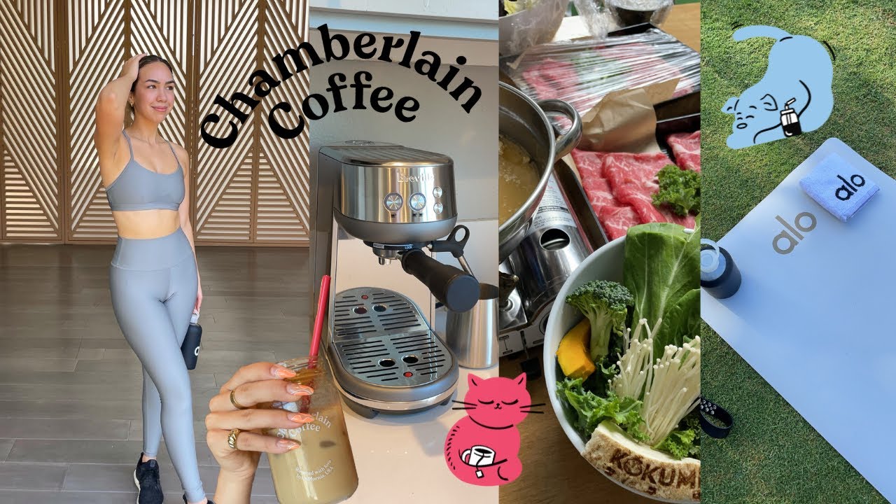 Doing LA Things for a Day (+ making my first at home latte)