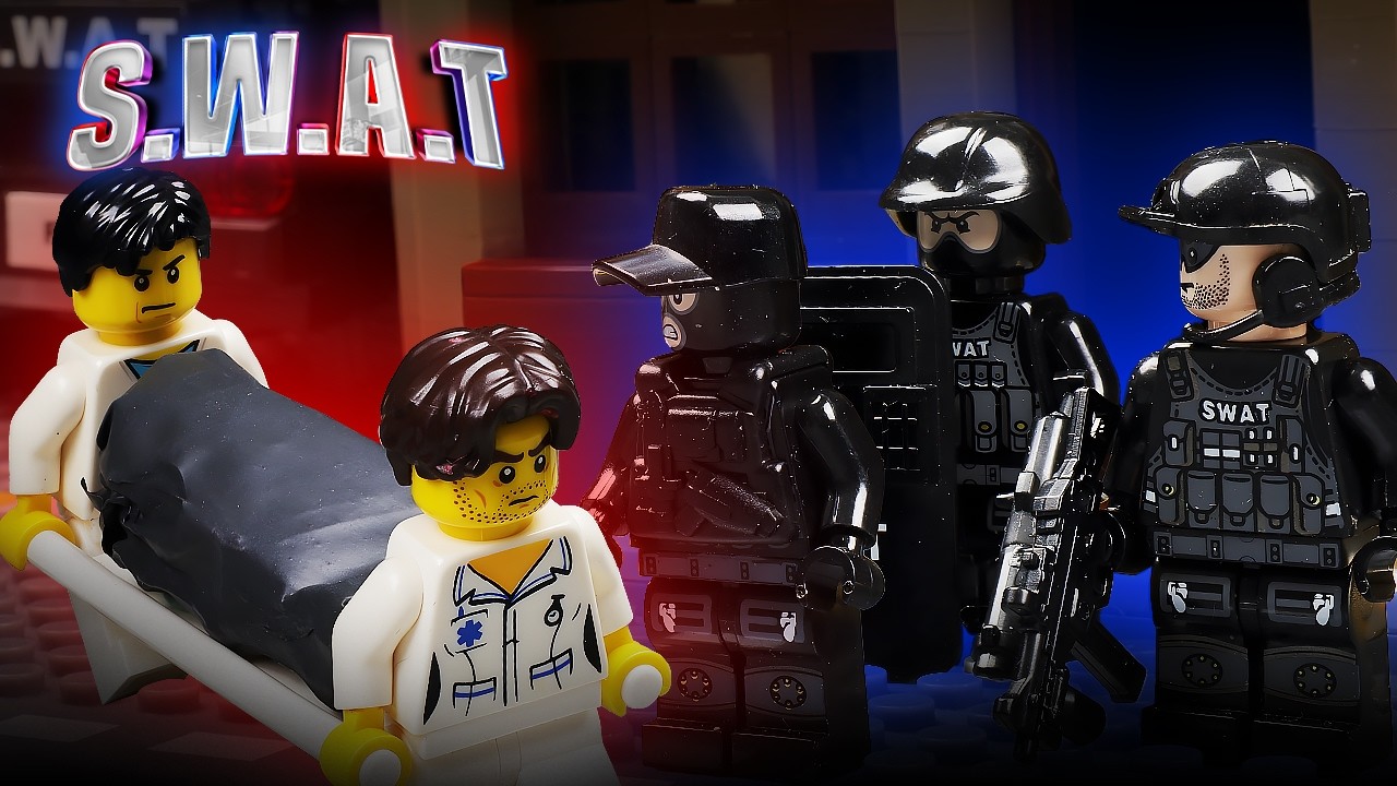 Lego S.W.A.T. Самое Опасное Нападение - Стоп-моушн | Brickslook #lego