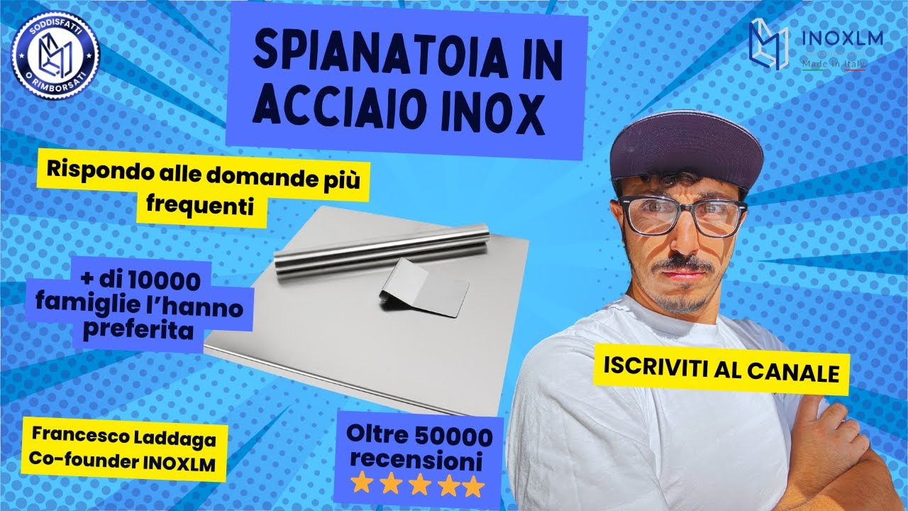 👉 Spianatoia in Acciaio Inox | Risposte alle domande più frequenti (FAQ)