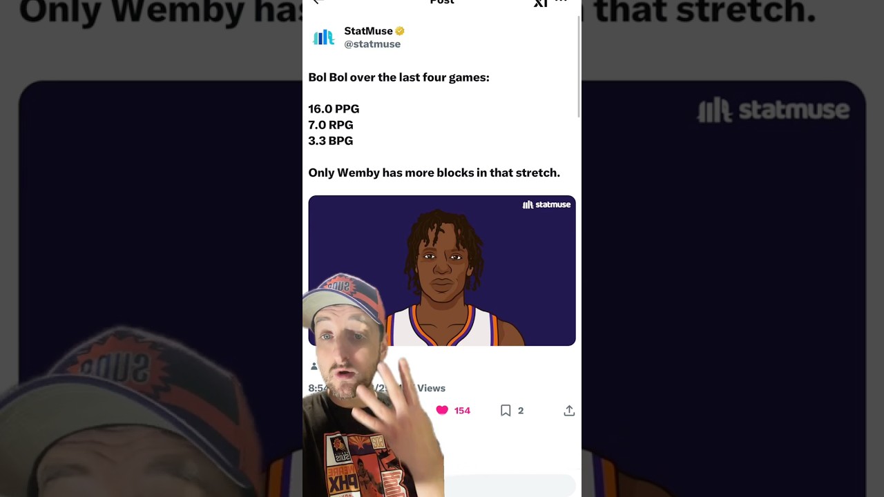 Bol Bol Is Playing GREAT Over His Last 4 Games Suns Lose Again #suns