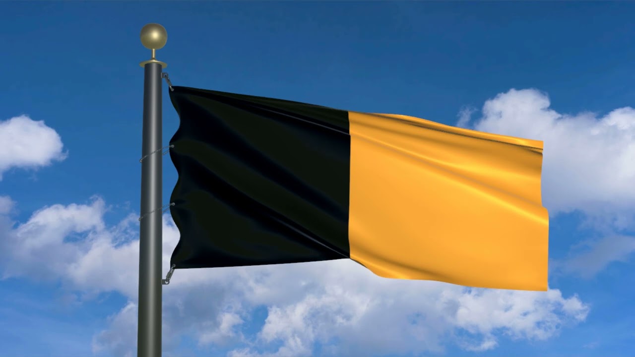 Super Straight Flag (moving clouds)