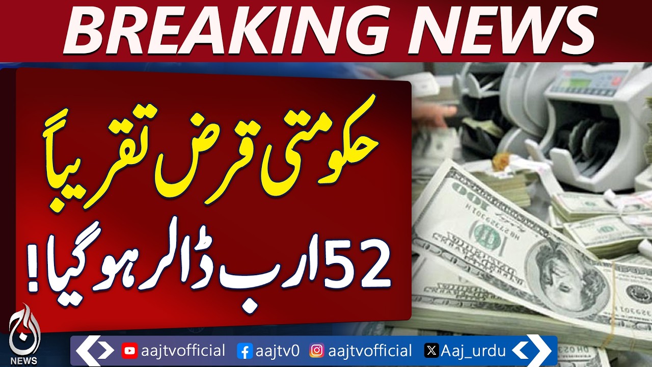 Pakistan External Debt | Government Loans $52B | Treasury Statement