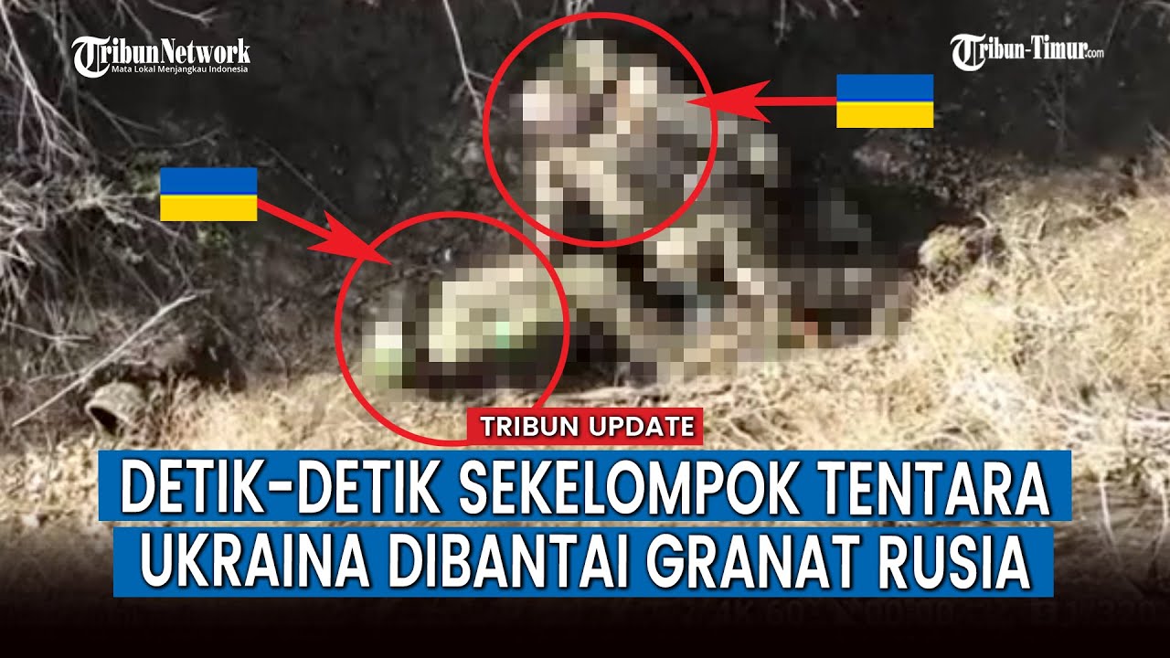 Pasukan Rusia Jatuhkan Granat ke Tentara Ukraina yang Berkeliaran di Pokrovsky
