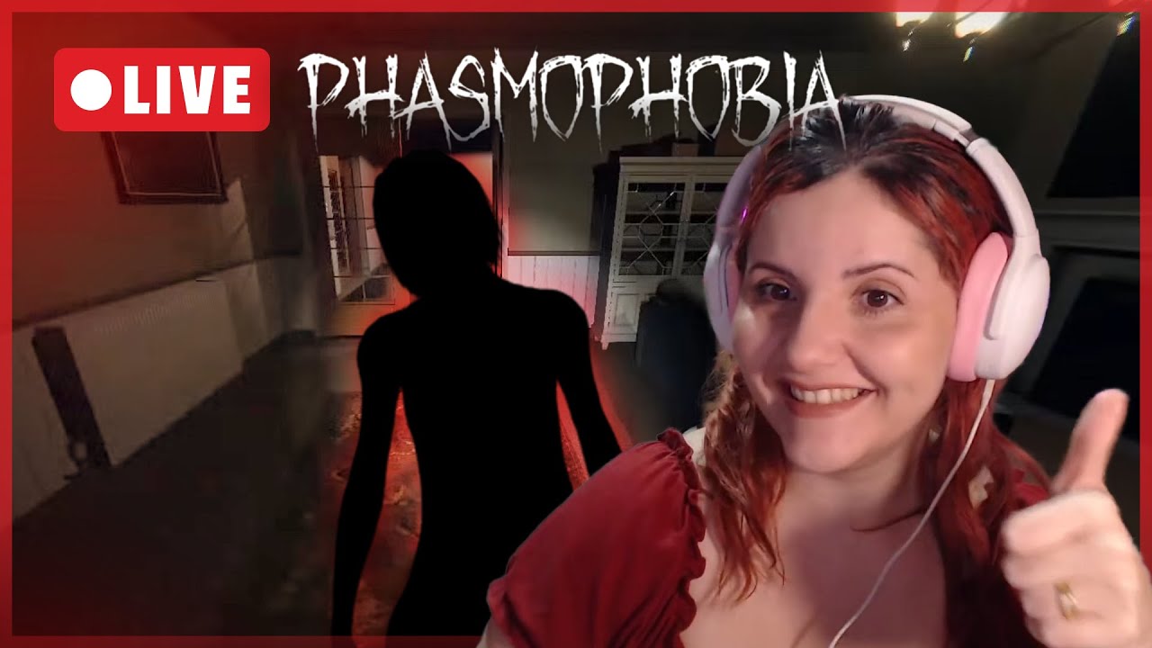 Treinando em rumo ao APOC! 👻 Phasmophobia - LIVE 🔴
