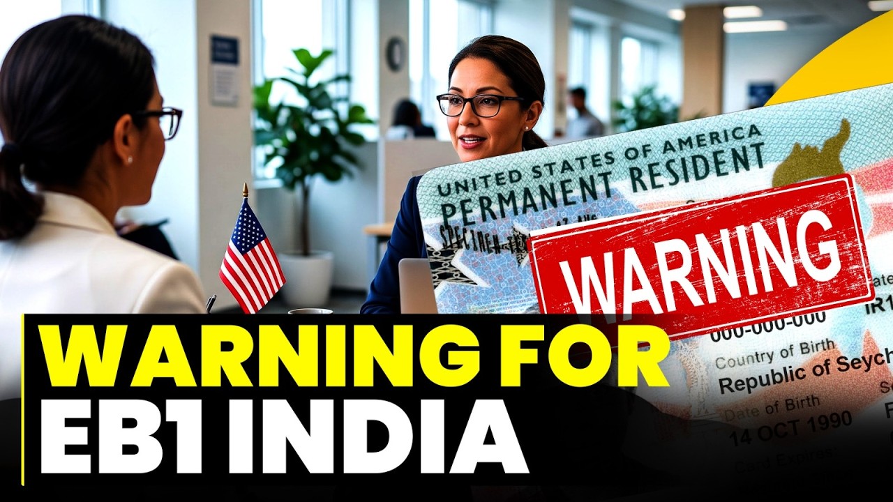 August 2026 Visa Bulletin: EB1 India Could Become UNAVAILABLE Soon! Green Card Update Warns