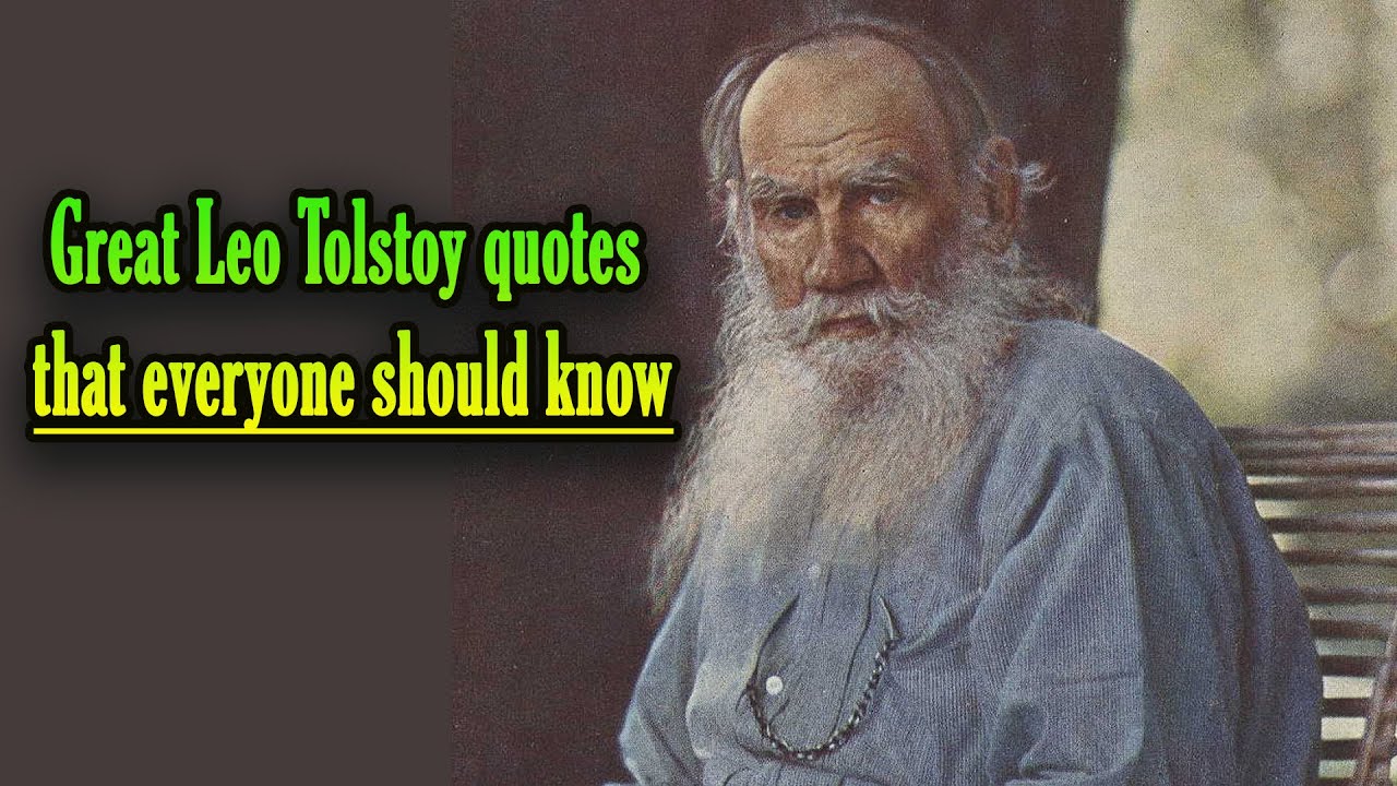Quotes from Great Leo Tolstoy, Spread Wisdom