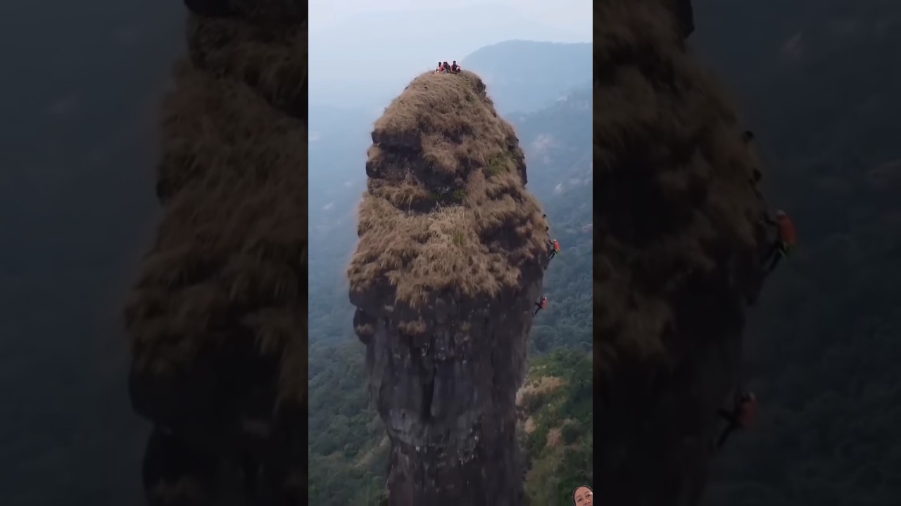 India's Most Dangerous 90&deg; Pinnacle | Vajir Pinnacle #adventure | You and Life 5.0
