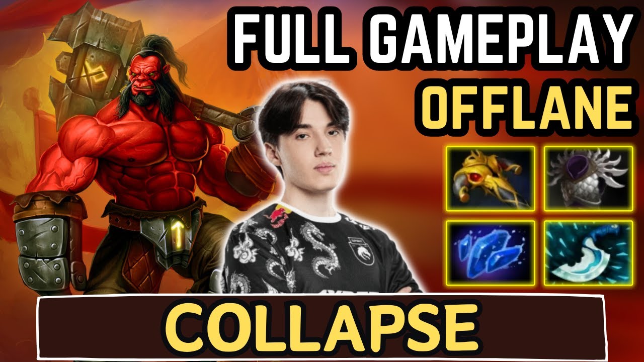 🔥 Collapse AXE Offlane Gameplay 7.35c 🔥 Collapse Perspective - Full Match Dota 2