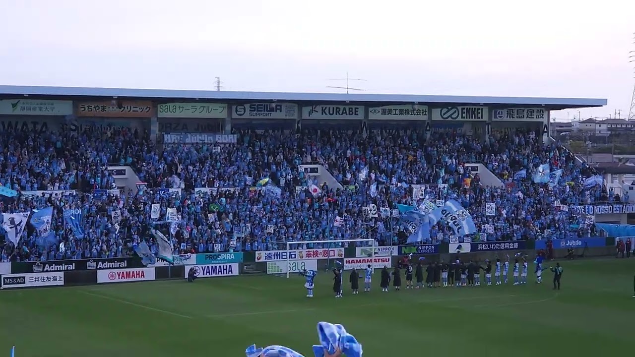 【ヤマハスタジアム】ジュビロ磐田 勝利後の雰囲気【2025 明治安田J2リーグ 第7節 ジュビロ磐田 vs ジェフユナイテッド千葉】
