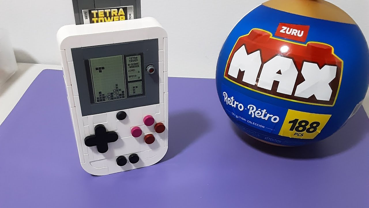   #zurutoys MAX Retro•Retro  Game consoles/Gameboy speed build. #funbuildingblocks 