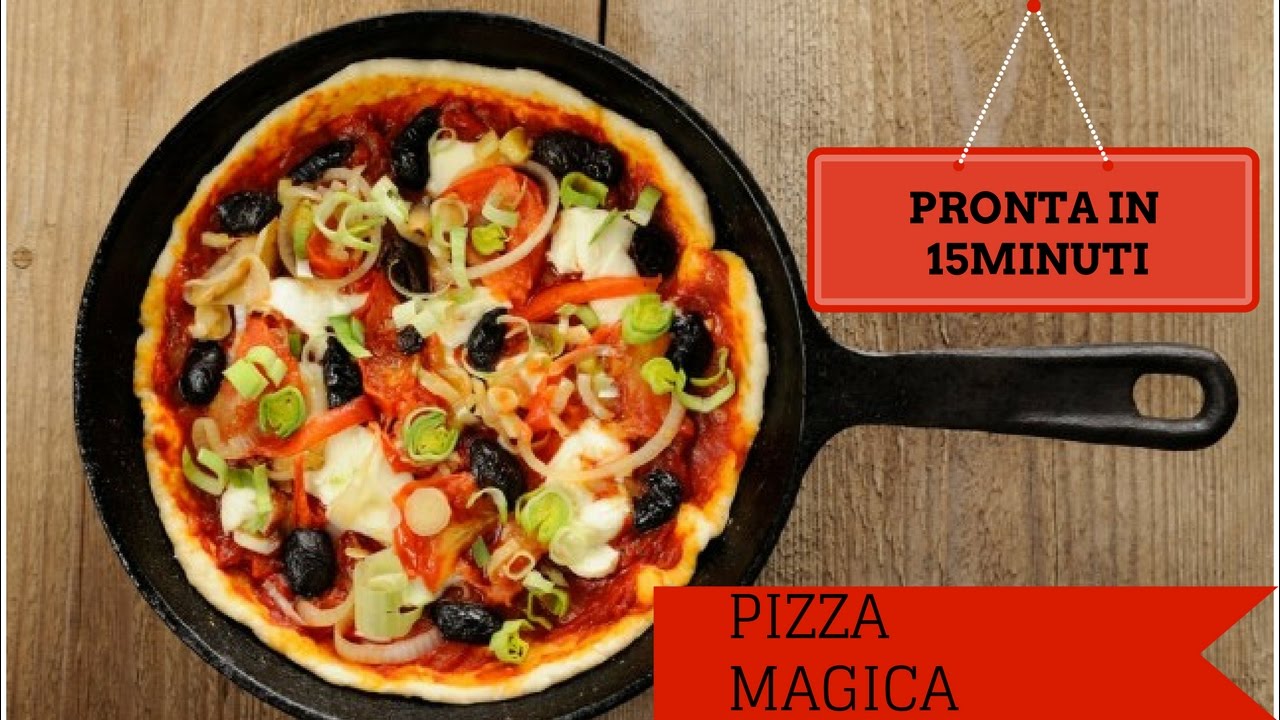 Pizza Magica in Padella senza impasto