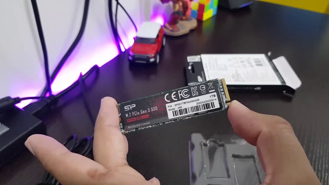 SILICON-POWER 1TB M.2 NVME | PCIe Gen3x4 P34A80 | SP001TBP34A80M28 | Unboxing