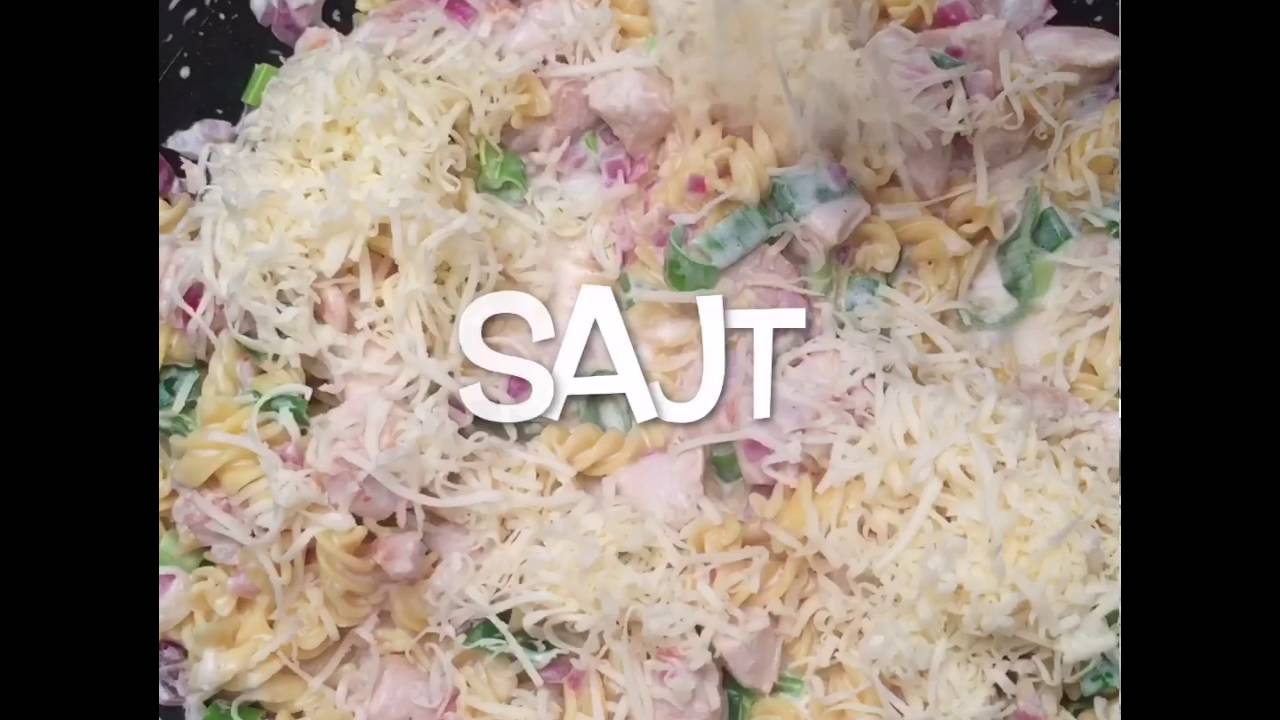 GastroHobbi I Csirk&eacute;s t&eacute;szta I Chicken pasta