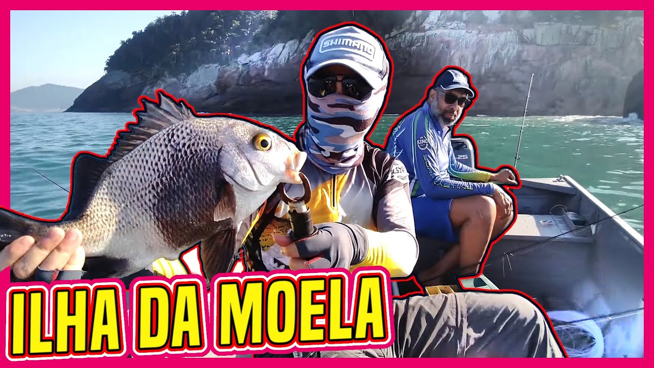 PESCARIA EM GUARUJÁ - ILHA DA MOELA