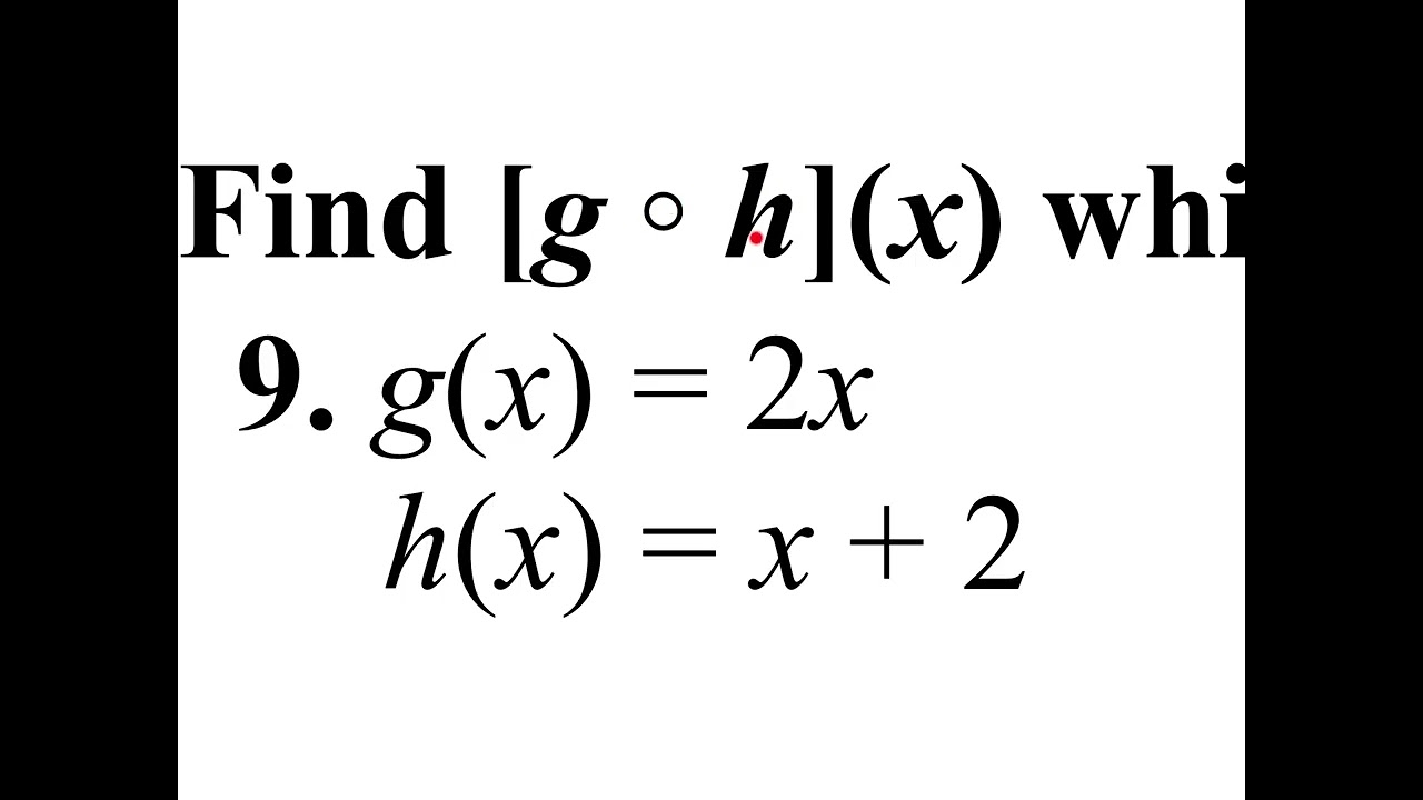6.1 WSPM some odd #s  explained (Operations with functions)