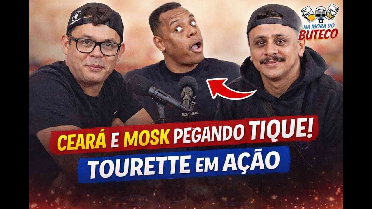 Magia de Boteco com Mosk e Merson Ceará - Pegando Tique com Tourette! #viralvideos #shorts