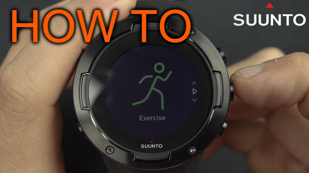 How to Start Activity with Suunto 5 Watch