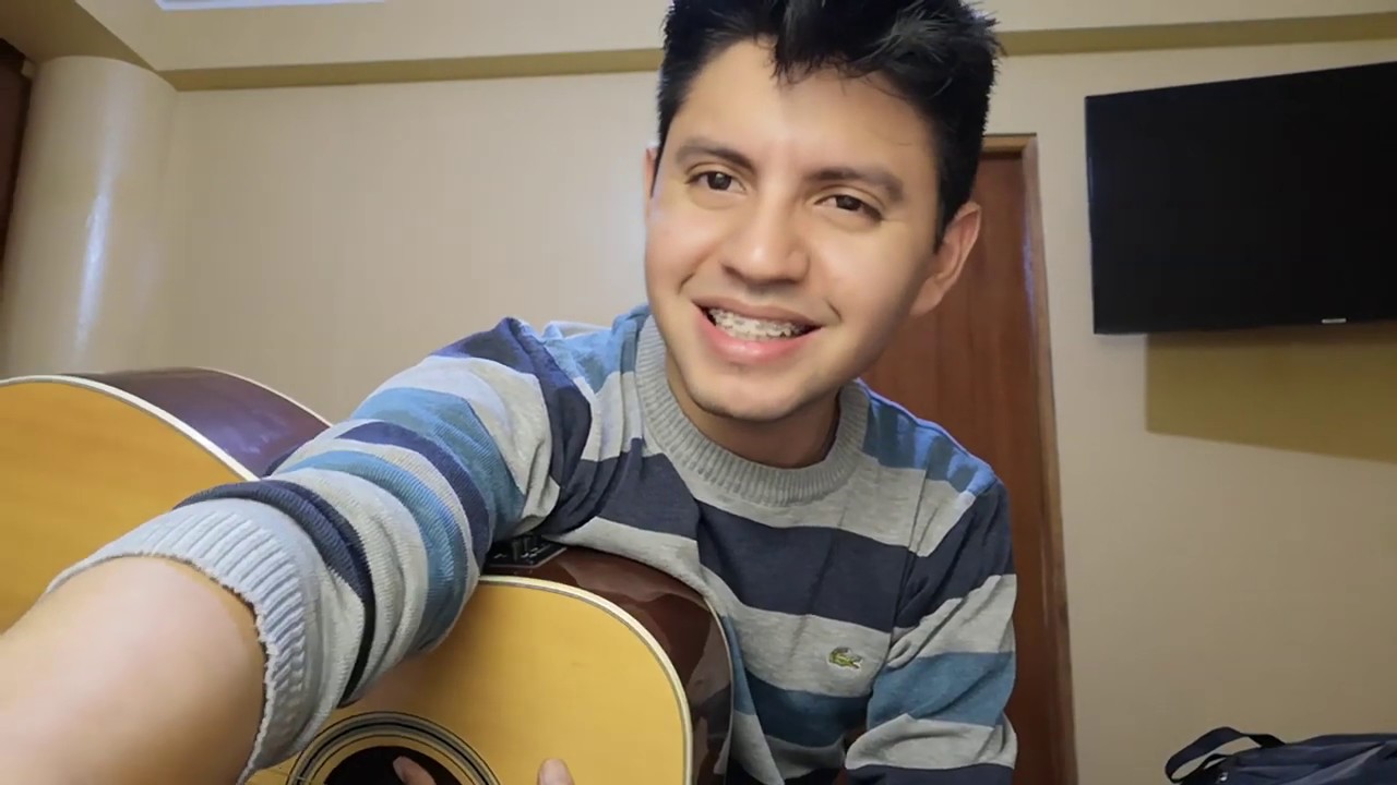 Solamente tú - Pablo Alborán (cover Alexander Guzmán)