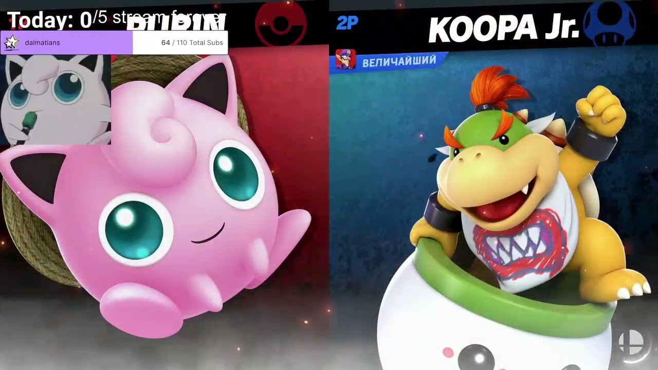 Bassmage (Jigglypuff) vs. TM7_Zap (Bowser Jr.) | 09 May '24