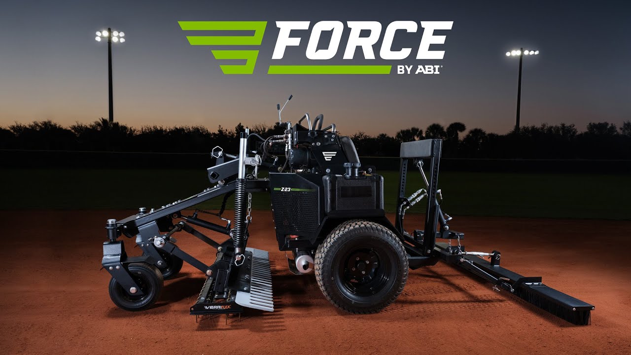 ABI Force z23s - Zero-turn Infield Groomer & Grader (Maintain & Renovate Baseball & Softball Fields)