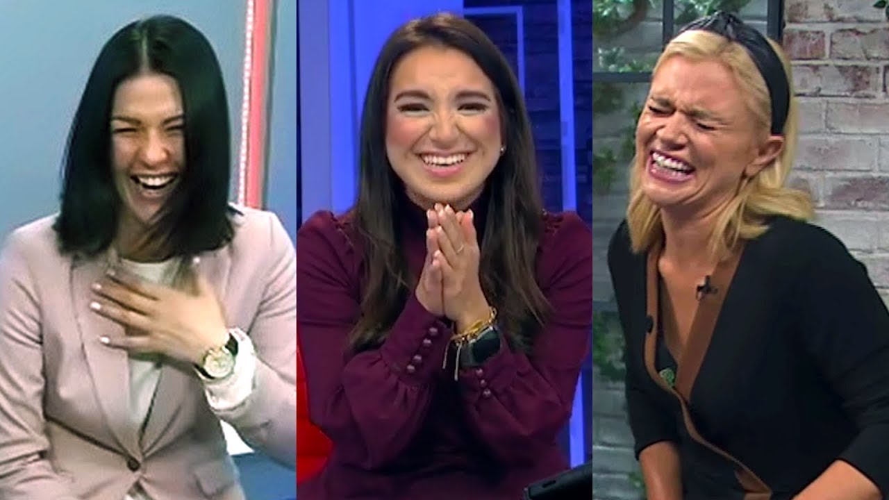 Try Not To Laugh National  Milk Day,,,,    News anchors can't stop laughing