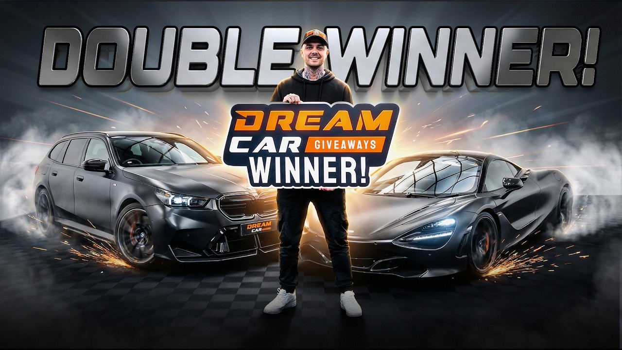 Джек выиграл в конкурсе на лучший гараж на две машины! M5 Touring и 720S!