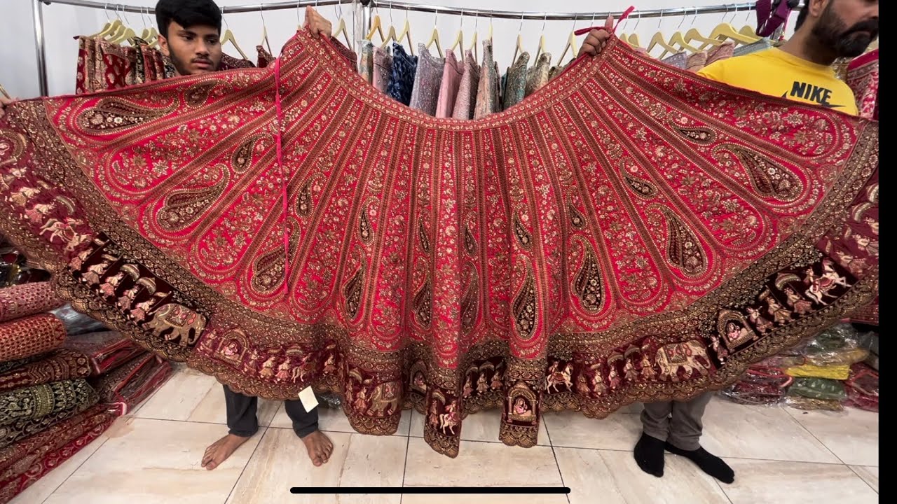 सबसे सस्ते लेहंगे । Original Designes। Ludhiana Lehenga Manufacturer