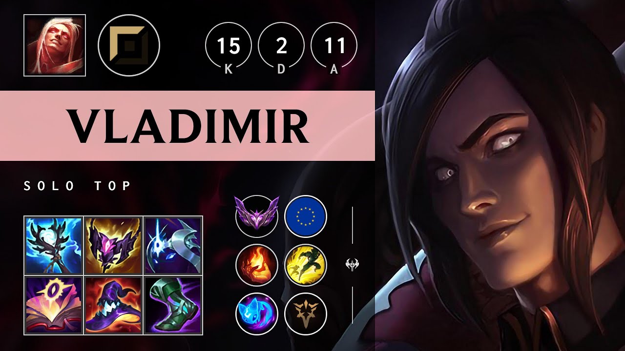 Vladimir Top vs Jayce: Legendary - EUW Master Patch 14.20