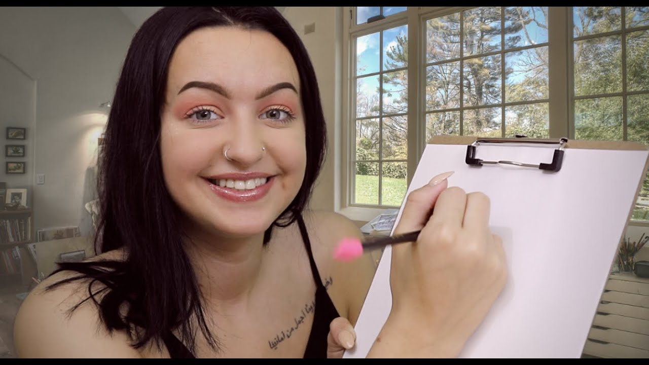 [ASMR] Artist Sketches Your Portrait RP
