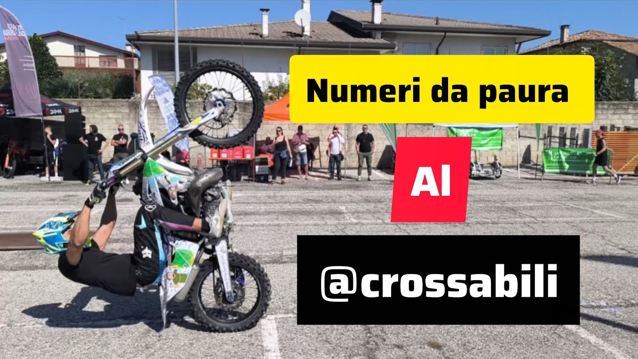 Salti da paura al all'evento Crossabili @CROSSabiliByMattiaCattapan 